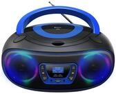 Denver TDB-212BU CD-Player (Bluetooth, DAB+/FM Radio, MP3 via USB,& AUX, Musik