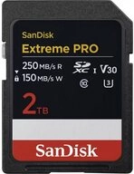 Sandisk SanDisk Extreme PRO 2TB SDXC, Speicherkarte, externer Speicher