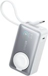 Anker MagGo Powerbank (10.000mAh, 35W, f&uuml;r Apple Watch) Powerbank 10000 mAh