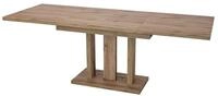 Endo-Moebel S&auml;ulen-Esstisch Esstisch Appia 130 / 210cm