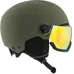 Alpina Sports Skihelm Alpina Arber Visor Q-Lite Skihelm Snowboardhelm olive matt