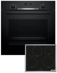 BOSCH Backofen-Set HBD635CS64, 3D-Hei&szlig;luft, AutoPilot 10, PowerBoost-Funktio,