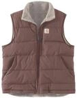 Fleeceweste CARHARTT "Utility Weste", Damen, Gr. XL, rosa (altrosa), Obermaterial: