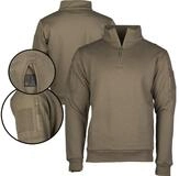 Mil-Tec Strickpullover Milit&auml;r Tactical Sweatshirt mit Zipper