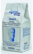 Glorex Bastelnaturmaterial Glorex Alabit Modellgips 1 kg, naturwei&szlig;