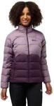 Daunenjacke JACK WOLFSKIN "ATHER", Damen, Gr. XS, lila (midnight plu),...