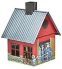 Crottendorfer R&auml;ucherhaus 2188, Feuerwehr, Motiv-R&auml;ucherh&auml;uschen aus Metall...