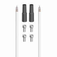 Hama SAT-Anschluss-Kit, 100 dB, 40 m (00205043) Audio- & Video-Kabel