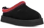 UGG K TAZZ Hausschuh Plateau Clog, Mule, Hausschuh mit modischer Zierborte schwarz