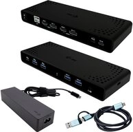 I-TEC Laptop-Dockingstation Universal Dual 4K Display Docking Station + Power