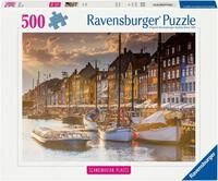 Ravensburger Puzzle Scandinavian Places, Sonnenuntergang in Kopenhagen, 500