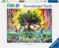 Ravensburger Puzzle Das Einhorn aus dem See und seine Freunde, 1500...