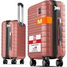 Travely Koffer Polycarbonat Handgep&auml;ck Koffer 55x40x20cm - f&uuml;r Ryanair Lufthansa