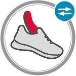 Sneaker RIEKER SPORT, Herren, Gr. 40, schwarz (khaki, schwarz), Leder, Lederimitat,