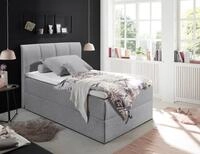 ED EXCITING DESIGN Boxbett "Granada" inkl. Bettkasten und Topper, erh&auml;ltlich in den