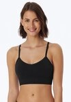 Schiesser Bustier Casual Seamless ohne st&ouml;rende Seitenn&auml;hte, herausnehmbare Pads,