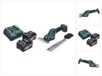 metabo Akku-Grasschere SGS 18 LTX Q Akku Gras und Strauchschere 18 V + 2x Akku...