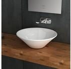 Alpenberger Aufsatzwaschbecken Waschschale Rund - Mini Waschbecken (1-tlg.,