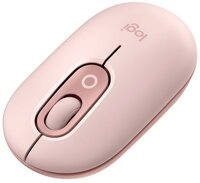 Logitech POP Mouse Bluetooth-Maus rosa Maus (Bluetoooth)