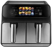 ProfiCook Hei&szlig;luftfritteuse PC-FR 1287 H, Hei&szlig;luftfritteuse 2 Kammern 8L, &Ouml;l- und