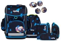 ergobag Schulranzen Cubo Light (5tlg., inkl. Federm&auml;ppchen, Schlamperrolle,