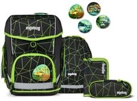 ergobag Schulranzen Cubo 5tlg inkl Sportbeutel Federmappe Schlamperm&auml;ppchen und