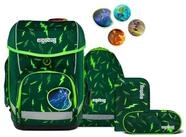 ergobag Schulranzen Cubo (5tlg., inkl. Sportbeutel, Federm&auml;ppchen,