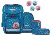 ergobag Schulranzen cubo Set (5-tlg., 5-teiliges Set), gr&ouml;&szlig;enverstellbares