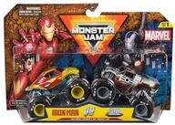 Monster Jam Spielzeug-Auto Spin Master Monster Jam 2er-Pack Iron Man vs. War
