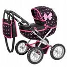 kinderplay Puppenwagen Puppenwagen mit Tasche &ndash; verstellbar &ndash; Spielspa&szlig; ab 3