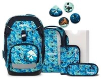 ergobag Schulrucksack Pack (6tlg., Federm&auml;ppchen, Sportrucksack, Heftebox,