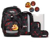 ergobag Schulranzen Schulranzen-Set PACK TaekB&auml;rdo 6-teilig (6-teilig), ergonomisch,