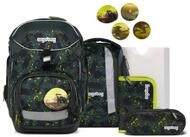 ergobag Schulranzen pack Set (6-tlg., 6-teiliges Set), gr&ouml;&szlig;enverstellbares