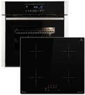 KKT KOLBE Backofen-Set Backofen und Induktionskochfeld SET8016IH859ED, mit...