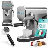 ProfiCook Espressomaschine PC-ES-KA 1265, Espressomaschine f&uuml;r Kaffeepulver und