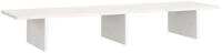 vidaXL Monitorst&auml;nder Monitorst&auml;nder Wei&szlig; 100x27x15 cm Massivholz Kiefer