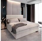 Masseno Boxbett PISA 140x200 cm mit Bonell Matratze und Topper