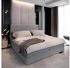 Masseno Boxbett PISA 140x200 cm mit Bonell Matratze und Topper