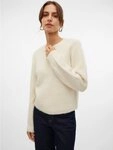 Vero Moda Strickpullover VMNOVAH LS O-NECK PULLOVER GA NOOS