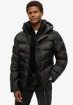 Superdry Steppjacke Hooded City Graphic Puffer Jkt