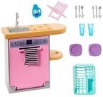 Mattel&reg; Puppenm&ouml;bel Mattel HJV32, HJV34 - Barbie M&ouml;bel- und Zubeh&ouml;r-Set -
