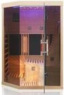 Dewello Infrarotkabine OTTAWA 140x120 W&auml;rmekabine, bis zu 2 Personen, 6