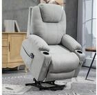 HOMCOM Massagesessel Elektrischer Aufstehsessel mit Seitentaschen...