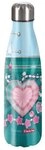 Step by Step Schulranzen Edelstahl Trinkflasche 0,5 l Glitter Heart Hazle (1 St&uuml;ck),