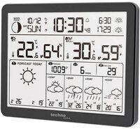 Techno Line WD3000 WLAN-Wetterstation Vorhersage f&uuml;r 4 Tage Anzahl Sensoren...