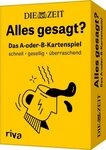 Riva Spiel DIE ZEIT &raquo;Alles gesagt?&laquo;