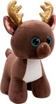 Nici Kuscheltier Glubschis, Rentier Chocolate Mousse, 45 cm stehend