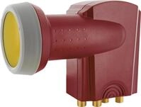 Schwaiger 714388 Universal-Quad-LNB (f&uuml;r 4 Teilnehmer, herausziehbare