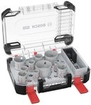 BOSCH Lochs&auml;ge Pro Multi Material, 14 Teile, Multi Material Power Change Plus Set,