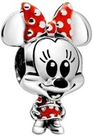 Pandora Charm-Einh&auml;nger 798880C02*, Disney, Minnie Maus, Kleid, Rot